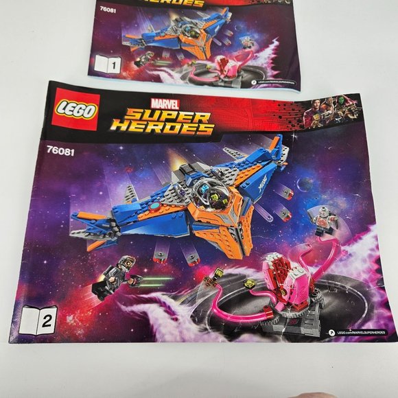 Lego Guardians Of Galaxy 2 76081 1 & 2 Manual Instruction Book ONLY No Brick Fig - Picture 3 of 5